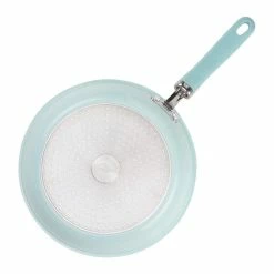 Rachael Ray 13-Piece Enameled Cookware Set | Light Blue Shimmer 18 Rachael Ray 13-Piece Enameled Cookware Set | Light Blue Shimmer -Le Creuset sales lightbluecook5