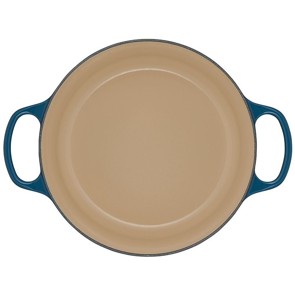 Le Creuset 5.5 Qt. Round Signature Cast Iron Dutch Oven with Stainless Steel Knob | Deep Teal Le Creuset 5.5 Qt. Round Signature Cast Iron Dutch Oven With Stainless Steel Knob | Deep Teal -Le Creuset sales ls2501 267dss 4
