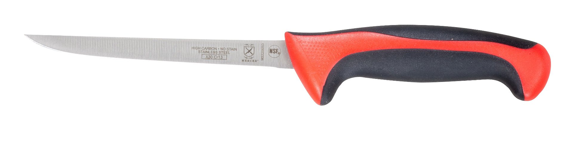 Mercer Cutlery Millennia 6" Boning Knife Flexible - Red Mercer Cutlery Millennia 6" Boning Knife Flexible - Red -Le Creuset sales m22206rd mercer millennia 6 inch boning knife red 1