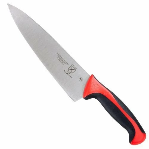 Mercer Cutlery Millennia 8" Chefs Knife - Red 4 Mercer Cutlery Millennia 8" Chefs Knife - Red - Image 2