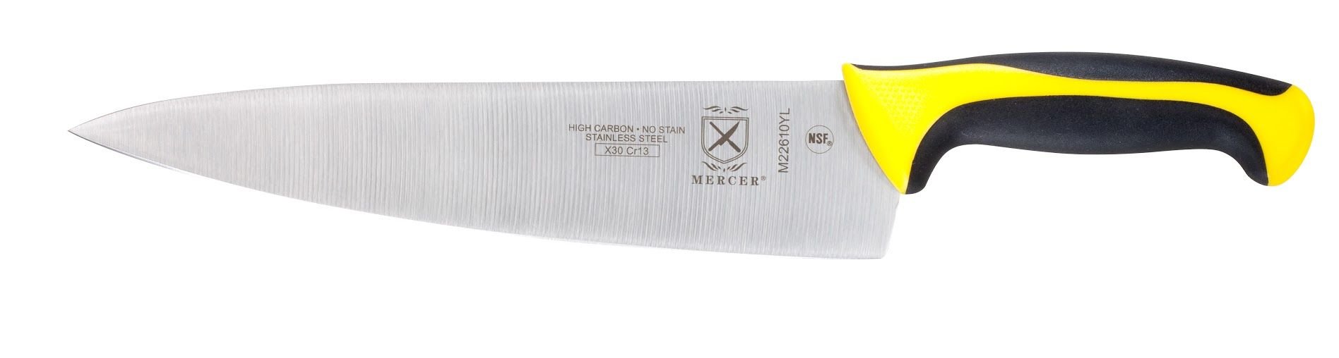 Mercer Cutlery Mercer's Millennia 10" Chef's Knives (Multiple Colors Available) -Le Creuset sales m22610yl mercer millennia 10 inch chef s knife yellow 1 1