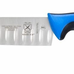 Mercer Cutlery Millennia 7" Santoku Knife - Blue