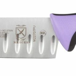 Mercer Cutlery Mercer Millennia 7" Santoku Knives (Multiple Colors Available) -Le Creuset sales m22707pu mercer millennia 7 inch purple