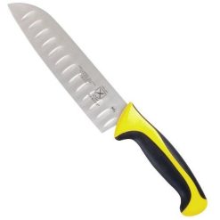 Mercer Cutlery Millennia 7" Santoku Knife - Yellow -Le Creuset sales m22707yl mercer millenia 7 inch santoku knife yellow