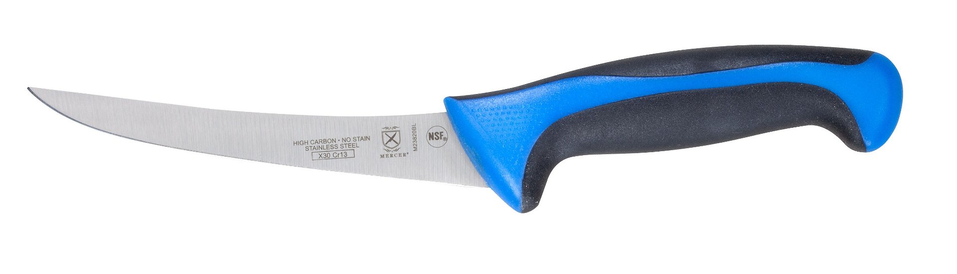 Mercer Cutlery Millennia 6" Boning Knife Curved- Blue Mercer Cutlery Millennia 6" Boning Knife Curved- Blue -Le Creuset sales m23820bl mercer millennia 6 inch curved boning knife blue 1