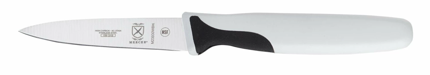 Mercer Cutlery Mercer Millennia 3" Paring Knife (White) 3 Mercer Cutlery Mercer Millennia 3" Paring Knife (White)