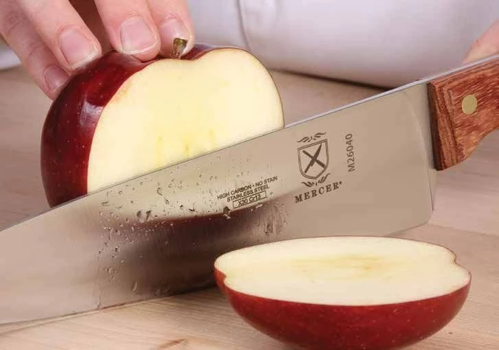 Mercer Cutlery Mercer Praxis 10" Chef's Knife (Rosewood) 3 Mercer Cutlery Mercer Praxis 10" Chef's Knife (Rosewood)