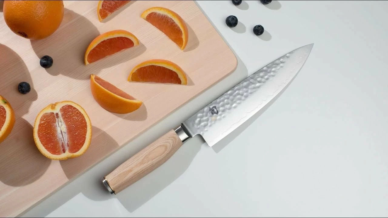 Shun Cutlery Shun Premier Blonde 5.5" Nakiri Knife 5 Shun Cutlery Shun Premier Blonde 5.5" Nakiri Knife - Image 3