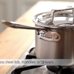 All-Clad D5 Brushed Stainless Steel 14-Piece Cookware Set 10 All-Clad D5 Brushed Stainless Steel 14-Piece Cookware Set -Le Creuset sales maxresdefault 147 19