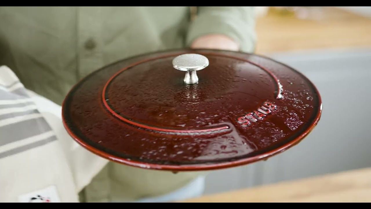 Staub Stackable Cocotte, Braiser, and Grill Pan with Lid | Black Staub Stackable Cocotte, Braiser, And Grill Pan With Lid | Black -Le Creuset sales