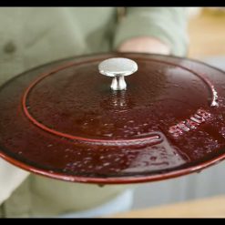 Staub Stackable Cocotte, Braiser, And Grill Pan With Lid | Grenadine 16 Staub Stackable Cocotte, Braiser, And Grill Pan With Lid | Grenadine -Le Creuset sales maxresdefault 148 21