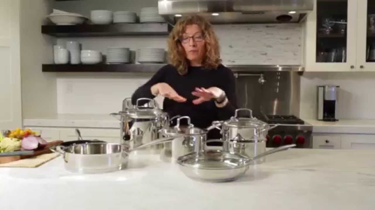 Cuisinart Matte White Stainless Steel Cookware Set | 11-Piece Cuisinart Matte White Stainless Steel Cookware Set | 11-Piece -Le Creuset sales