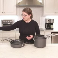 Cuisinart SmartNest Non-Stick Aluminum Cookware Set | 12-Piece 9 Cuisinart SmartNest Non-Stick Aluminum Cookware Set | 12-Piece -Le Creuset sales maxresdefault 35 4