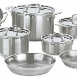 Cuisinart MultiClad Pro Triple Ply Stainless Steel Cookware Set | 12-Piece