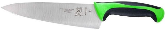 Mercer Cutlery Millennia 8" Chefs Knife - Green Mercer Cutlery Millennia 8" Chefs Knife - Green -Le Creuset sales mercer cutlery off set chefs knife green cooks millennia collection m22608gr popup
