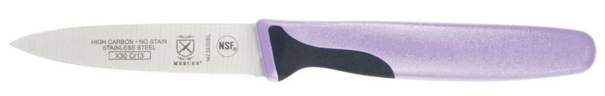 Mercer Cutlery Mercer Millennia Paring Knife (3") - Purple 3 Mercer Cutlery Mercer Millennia Paring Knife (3") - Purple