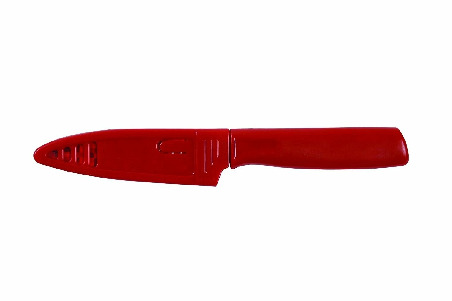 Mercer Cutlery Mercer Culinary 4" Nonstick Paring Knife - Red 3 Mercer Cutlery Mercer Culinary 4" Nonstick Paring Knife - Red