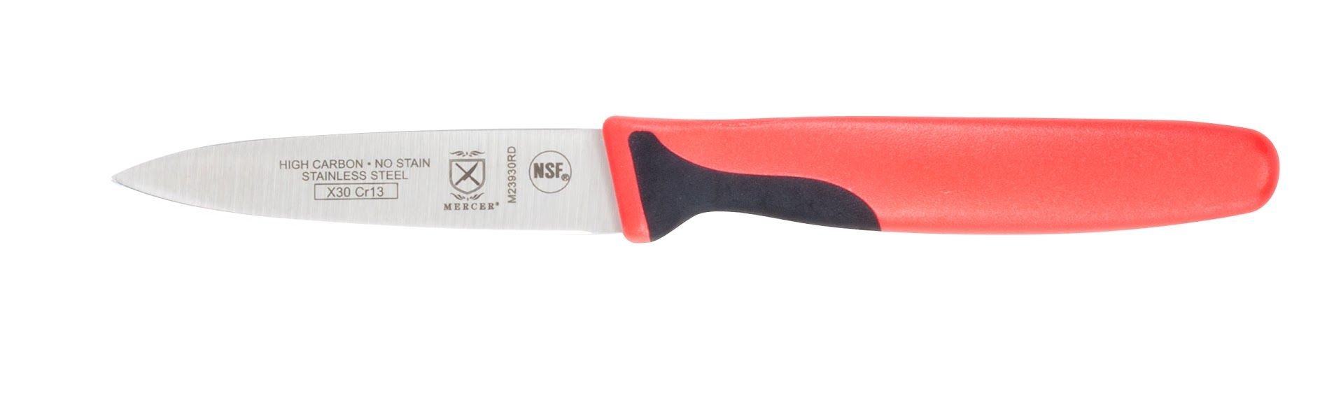 Mercer Millennia's 3" Paring Knives (Multiple Colors Available) Mercer Cutlery Mercer Millennia's 3" Paring Knives (Multiple Colors Available) -Le Creuset sales mercer millennia 3 inch paring knife red