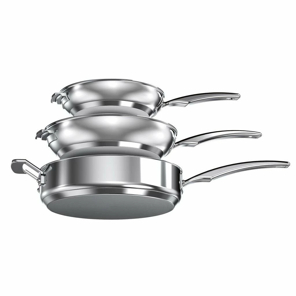 Cuisinart 11-Piece Smartnest Stainless Steel Cookware Set 4 Cuisinart 11-Piece Smartnest Stainless Steel Cookware Set - Image 2