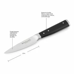 KitchenAid Non-Electrics KitchenAid Gourmet Forged 3.5" Paring Knife With Sheath -Le Creuset sales paring dimensions 1
