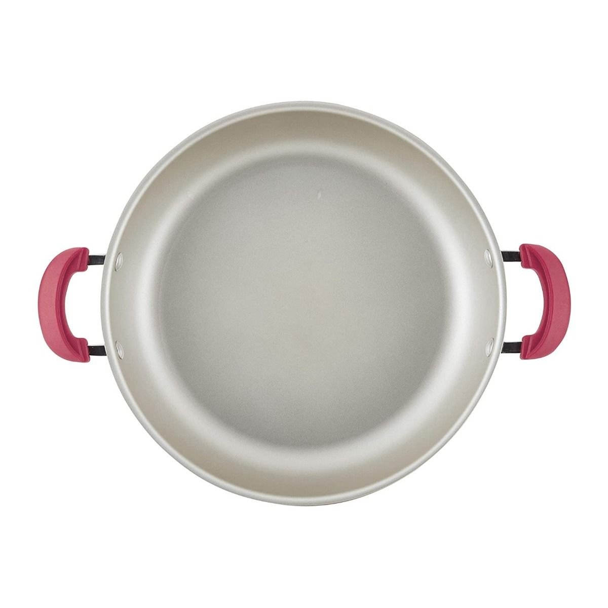 Rachael Ray 8-Piece Enameled Stacking Cookware Set | Red Shimmer Rachael Ray 8-Piece Enameled Stacking Cookware Set | Red Shimmer -Le Creuset sales redshim11