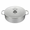 Le Creuset 4.5 Qt. Tri-Ply Stainless Steel Rondeau With Lid -Le Creuset sales rondeau1