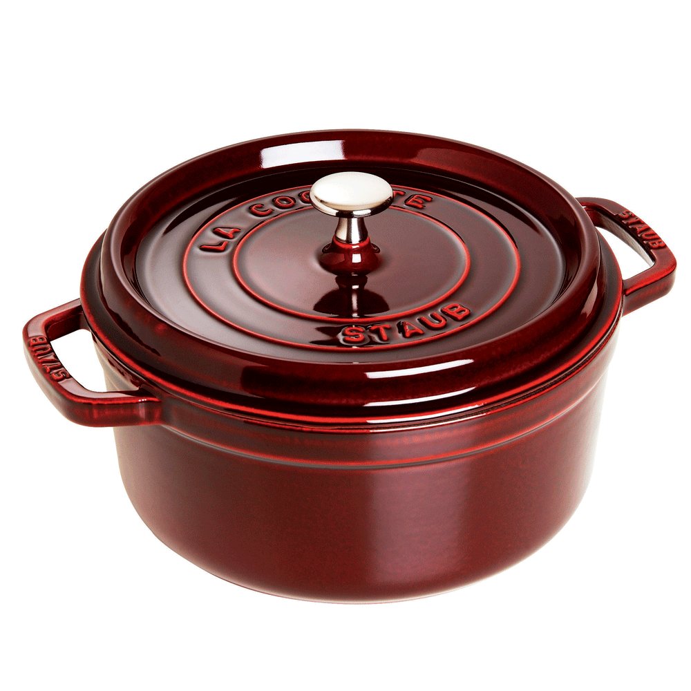 Staub 9 Qt. Round Cocotte/Dutch Oven | Multiple Colors Available Staub 9 Qt. Round Cocotte/Dutch Oven | Multiple Colors Available -Le Creuset sales round cocotte 9qt grenadine 9 1