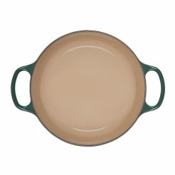 Le Creuset 4.5 Qt. Round Signature Dutch Oven With Stainless Steel Knob | Artichaut -Le Creuset sales rs10243 artichaut inside
