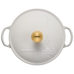 Le Creuset 2.5Qt Signature Cocotte Eiffel Tower Collection | White 6 Le Creuset 2.5Qt Signature Cocotte Eiffel Tower Collection | White -Le Creuset sales rs10259 eiffel rdo white 3 lpr