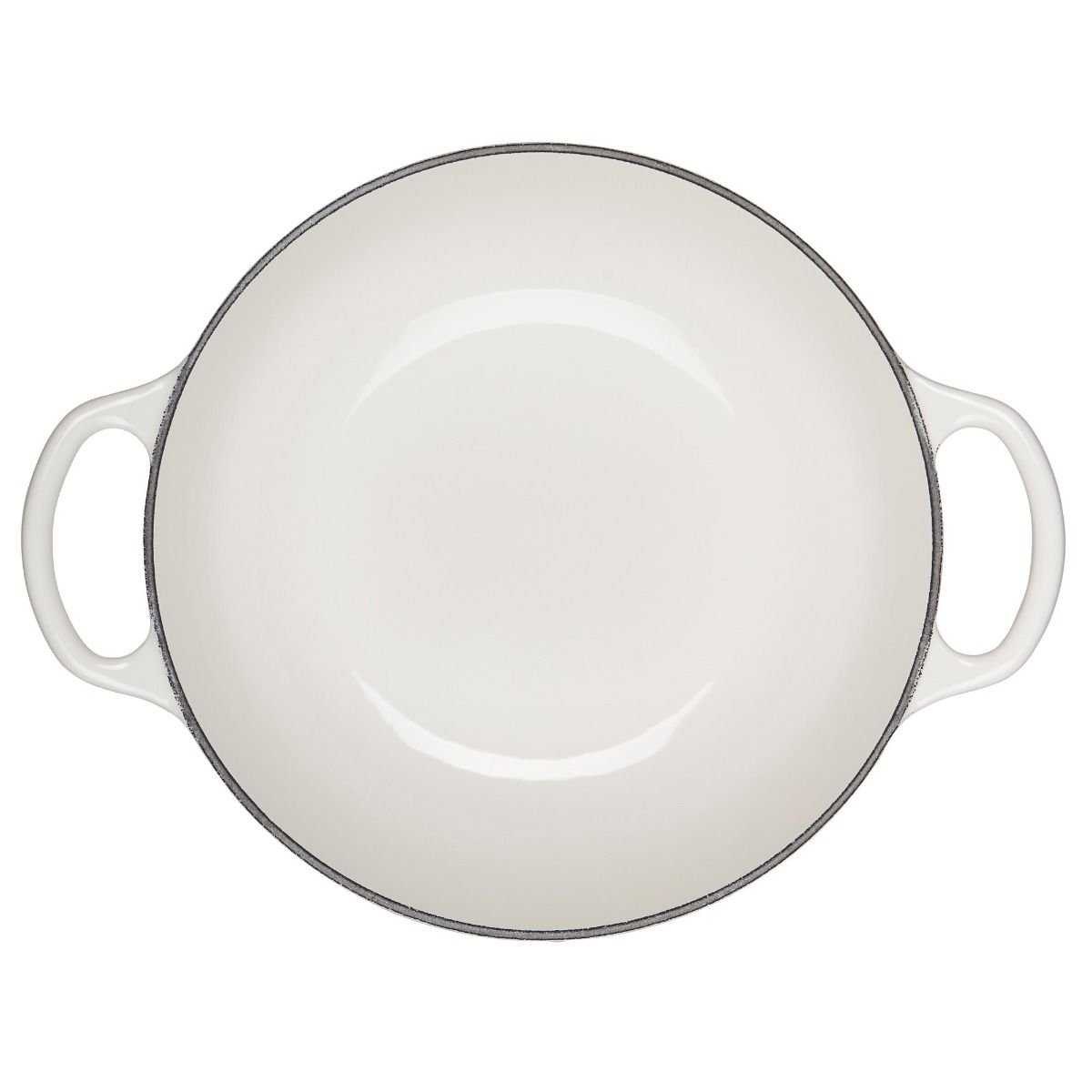 Le Creuset 2.5Qt Signature Cocotte Eiffel Tower Collection | White Le Creuset 2.5Qt Signature Cocotte Eiffel Tower Collection | White -Le Creuset sales rs10261 eiffel rdo white inside lpr