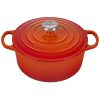 Le Creuset 4.5 Qt. Round Signature Dutch Oven With Stainless Steel Knob | Flame Orange 2 Le Creuset 4.5 Qt. Round Signature Dutch Oven With Stainless Steel Knob | Flame Orange -Le Creuset sales rs11163 ls2501 242ss