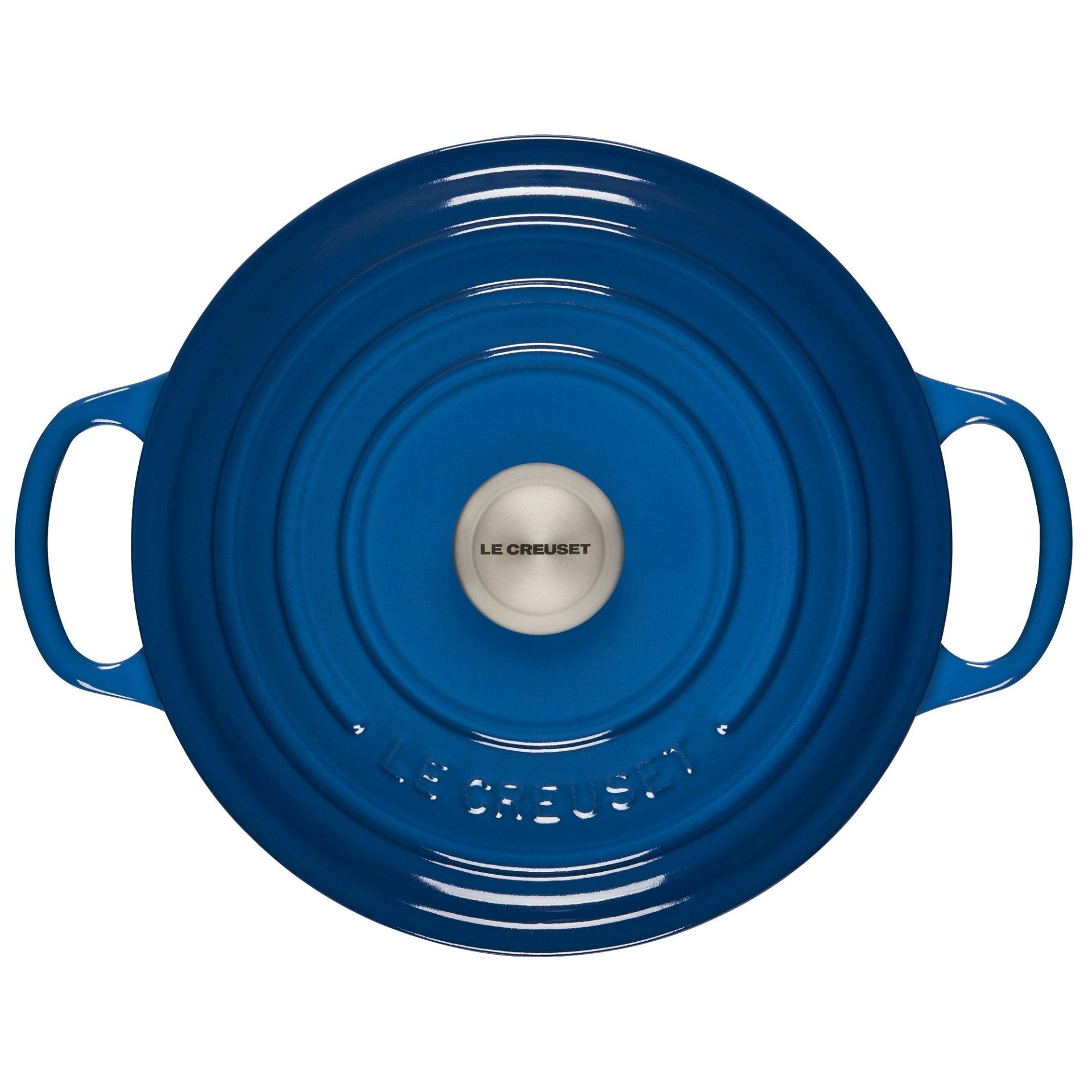 Le Creuset 3.5 Qt. Round Signature Dutch Oven with Stainless Steel Knob | Marseille Blue Le Creuset 3.5 Qt. Round Signature Dutch Oven With Stainless Steel Knob | Marseille Blue -Le Creuset sales rs11193 ls2501 2259ss 3 1