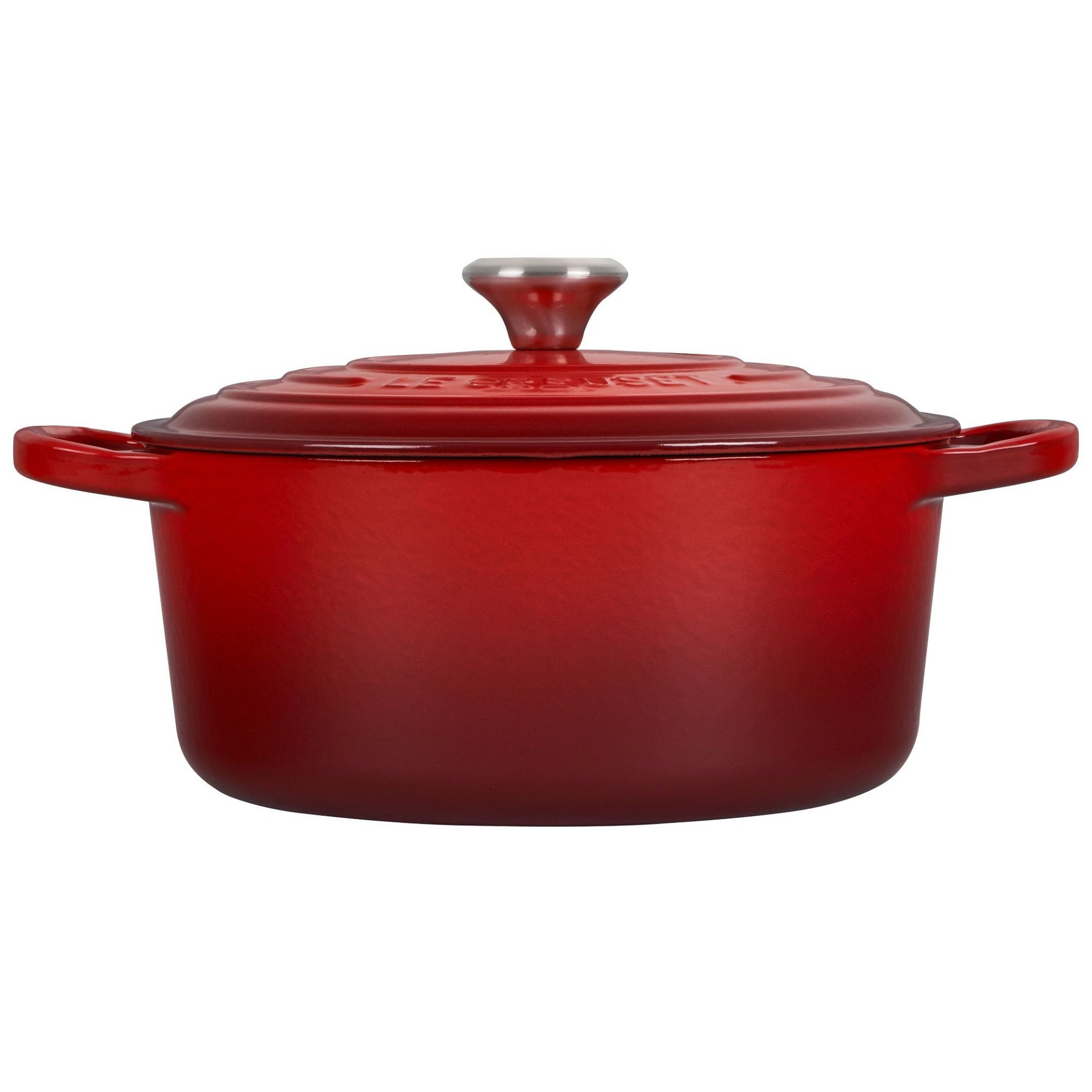 Le Creuset 3.5 Qt. Round Signature Dutch Oven with Stainless Steel Knob | Cerise/Cherry Red Le Creuset 3.5 Qt. Round Signature Dutch Oven With Stainless Steel Knob | Cerise/Cherry Red -Le Creuset sales rs11196 ls2501 2267ss 2