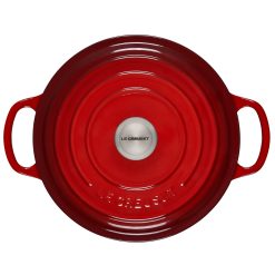 Le Creuset 3.5 Qt. Round Signature Dutch Oven With Stainless Steel Knob | Cerise/Cherry Red 5 Le Creuset 3.5 Qt. Round Signature Dutch Oven With Stainless Steel Knob | Cerise/Cherry Red -Le Creuset sales rs11197 ls2501 2267ss 3