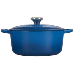 Le Creuset 4.5 Qt. Round Signature Dutch Oven With Stainless Steel Knob | Marseille Blue -Le Creuset sales rs11204 ls2501 2459ss 2
