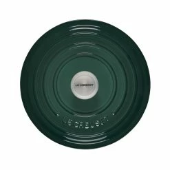 Le Creuset 5.5 Qt. Round Signature Dutch Oven With Stainless Steel Knob | Artichaut -Le Creuset sales rs11295 ls2501 26795ss lid