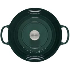 Le Creuset 9 Qt. Round Signature Dutch Oven With Stainless Steel Knob | Artichaut -Le Creuset sales rs11302 ls2501 30795ss 3 1