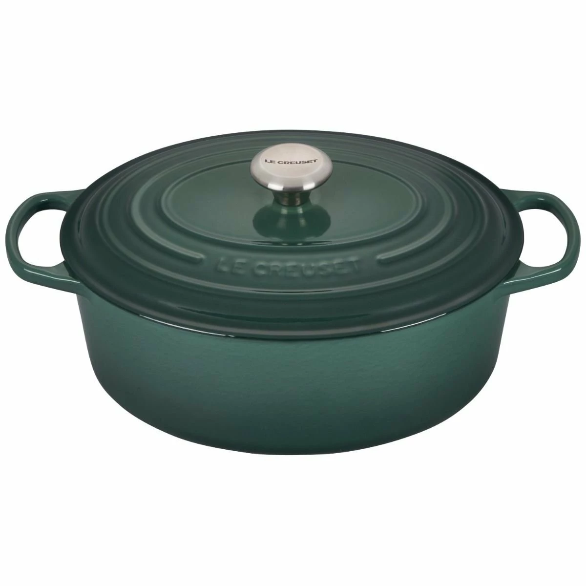 Le Creuset 6.75 Qt. Oval Signature Dutch Oven With Stainless Steel Knob | Artichaut 3 Le Creuset 6.75 Qt. Oval Signature Dutch Oven With Stainless Steel Knob | Artichaut