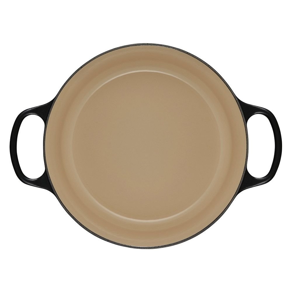 Le Creuset 5.5 Qt. Round Signature Dutch Oven with Stainless Steel Knob | Licorice Le Creuset 5.5 Qt. Round Signature Dutch Oven With Stainless Steel Knob | Licorice -Le Creuset sales rs11819 ls2501 2620ss 4 lpr