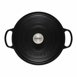 Le Creuset 7.25 Qt. Round Signature Dutch Oven With Stainless Steel Knob | Licorice 10 Le Creuset 7.25 Qt. Round Signature Dutch Oven With Stainless Steel Knob | Licorice -Le Creuset sales rs11823 ls2501 2820ss 3 1 1