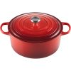 Le Creuset 9 Qt. Round Signature Dutch Oven With Stainless Steel Knob | Cerise/Cherry Red -Le Creuset sales rs11938 lc 20200311 fr ps os 21177300602430 001s 1