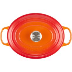 Le Creuset 5 Qt. Oval Signature Dutch Oven With Stainless Steel Knob | Flame Orange -Le Creuset sales rs11944 lc 20191021 fr ps 00007s 1
