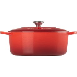 Le Creuset 6.75 Qt. Oval Signature Dutch Oven With Stainless Steel Knob | Cerise/Cherry Red 3 Le Creuset 6.75 Qt. Oval Signature Dutch Oven With Stainless Steel Knob | Cerise/Cherry Red -Le Creuset sales rs11952 lc 20191105 fr ps 00001s