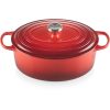 Le Creuset 6.75 Qt. Oval Signature Dutch Oven With Stainless Steel Knob | Cerise/Cherry Red -Le Creuset sales rs11953 lc 20191105 fr ps 00003