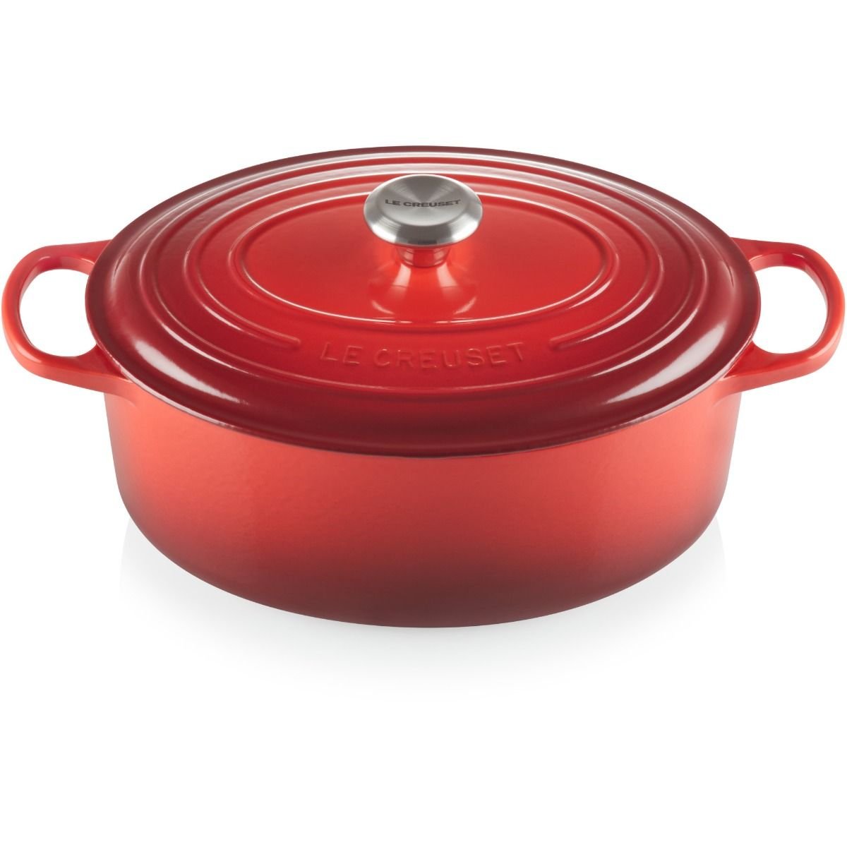 Le Creuset 6.75 Qt. Oval Signature Dutch Oven with Stainless Steel Knob | Cerise/Cherry Red Le Creuset 6.75 Qt. Oval Signature Dutch Oven With Stainless Steel Knob | Cerise/Cherry Red -Le Creuset sales rs11953 lc 20191105 fr ps 00003