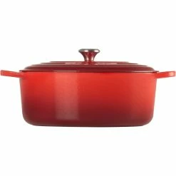 Le Creuset 9.5 Qt. Oval Signature Dutch Oven With Stainless Steel Knob | Cerise/Cherry Red -Le Creuset sales rs11960 lc 20191107 fr ps 00001 s