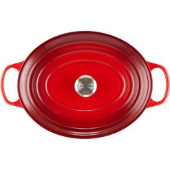 Le Creuset 9.5 Qt. Oval Signature Dutch Oven With Stainless Steel Knob | Cerise/Cherry Red -Le Creuset sales rs11962 lc 20191107 fr ps 00004 s