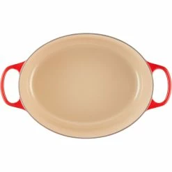 Le Creuset 9.5 Qt. Oval Signature Dutch Oven With Stainless Steel Knob | Cerise/Cherry Red -Le Creuset sales rs11963 lc 20191107 fr ps 00005 s
