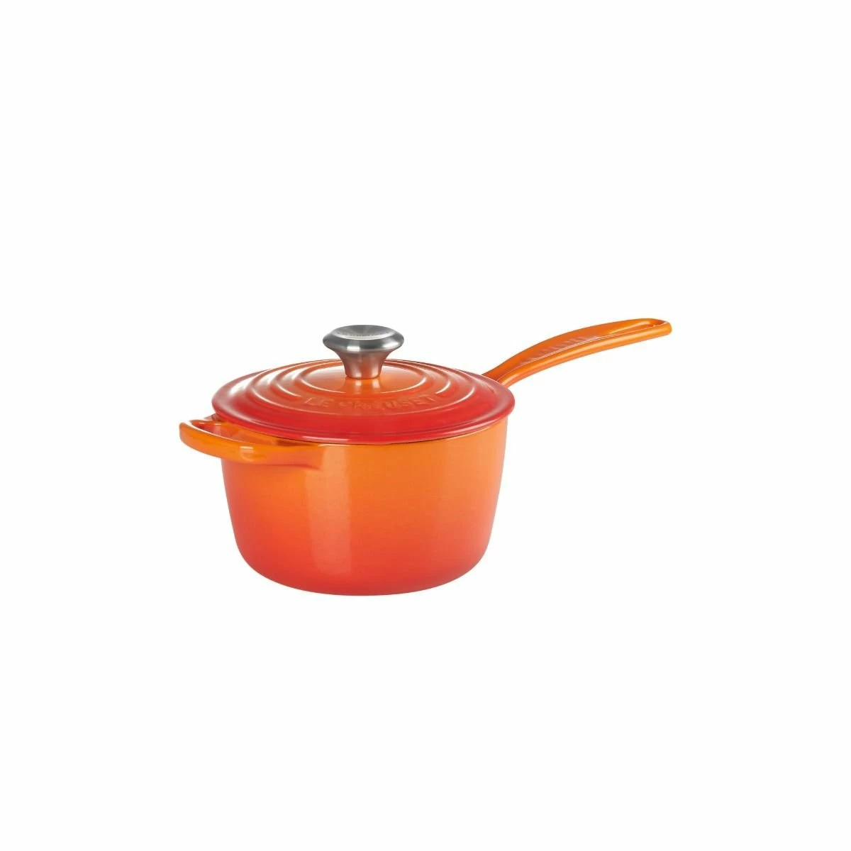 Le Creuset 10-Piece Signature Cookware Set With Stainless Steel Knobs | Flame Orange 9 Le Creuset 10-Piece Signature Cookware Set With Stainless Steel Knobs | Flame Orange - Image 7