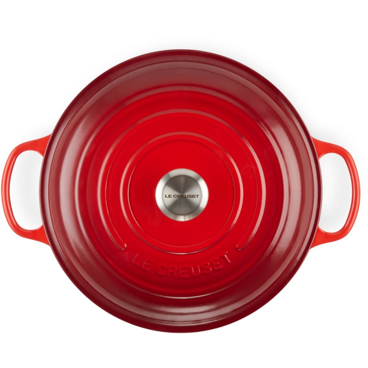 Le Creuset 3.5 Qt. Signature Enameled Cast Iron Braiser with Stainless Steel Knob | Cerise/Cherry Red Le Creuset 3.5 Qt. Signature Enameled Cast Iron Braiser With Stainless Steel Knob | Cerise/Cherry Red -Le Creuset sales rs11981 lc 20191015 fr ps 00015